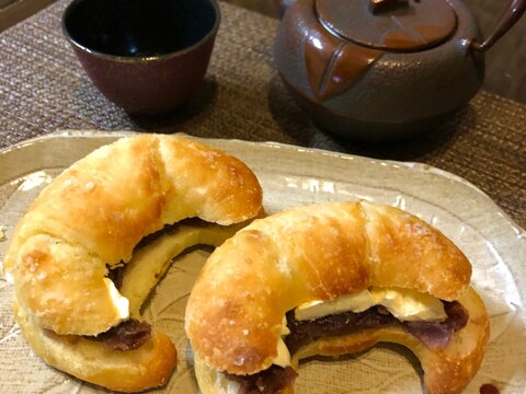 ゆっくり発酵〜翌日成形して焼くこんがり塩パン❤️